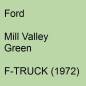 Preview: Ford, Mill Valley Green, F-TRUCK (1972).